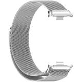 Ремінець Deexe Milanese Stainless Steel для Xiaomi Redmi Watch 4 / 5 / Mi Smart Band 8 Pro / Band 9 Pro - Silver: фото 1 з 7
