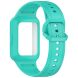 Ремінець Deexe Prime Strap для Huawei Band 7 / 8 / 9 - Cyan (328515C). Фото 3 з 7