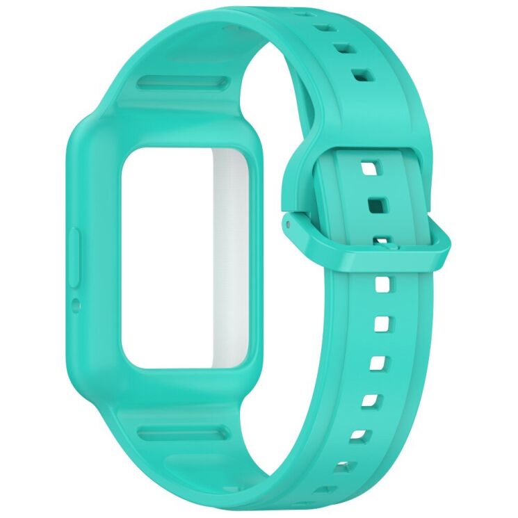 Ремінець Deexe Prime Strap для Huawei Band 7 / 8 / 9 - Cyan: фото 3 з 7