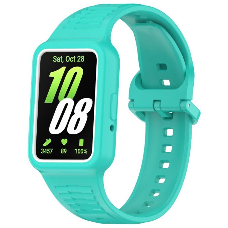 Ремінець Deexe Prime Strap для Huawei Band 7 / 8 / 9 - Cyan: фото 1 з 7
