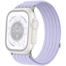 Ремешок Deexe Soft Weave для Apple Watch 49 / 46 / 45 / 44 / SE 44 / 42 (Series 1-3) / Ultra / Ultra 2 / Ultra 3 - Purple: фото 1 из 5