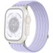 Ремешок Deexe Soft Weave для Apple Watch 49 / 46 / 45 / 44 / SE 44 / 42 (Series 1-3) / Ultra / Ultra 2 / Ultra 3 - Purple (371861V). Фото 1 из 5