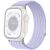 Ремешок Deexe Soft Weave для Apple Watch 49 / 46 / 45 / 44 / SE 44 / 42 (Series 1-3) / Ultra / Ultra 2 / Ultra 3 - Purple: фото 1 из 5