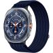 Ремінець Deexe Soft Weave для Samsung Galaxy Watch Ultra (47mm) / Ultra (2025) - Navy Blue (387805NB). Фото 2 з 5