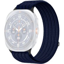 Ремінець Deexe Soft Weave для Samsung Galaxy Watch Ultra (47mm) / Ultra (2025) - Navy Blue: фото 1 з 5