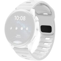 Ремінець Deexe Sport Band для годинників з шириною кріплення 22 мм - White: фото 1 з 2