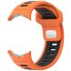 Ремешок Deexe Sport Design для Google Pixel Watch 3 (45mm) - Orange / Black (380704BO). Фото 3 из 6