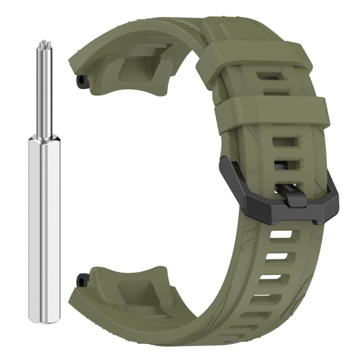 Ремінець Deexe Sport Series для Xiaomi Amazfit T-ReX 3 - Jungle Green: фото 4 з 10