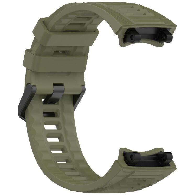 Ремінець Deexe Sport Series для Xiaomi Amazfit T-ReX 3 - Jungle Green: фото 3 з 10