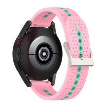 Ремінець Deexe Sport Style для годинників з шириною кріплення 20 мм - Pink / Teal: фото 1 з 10