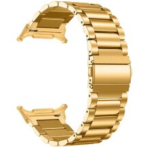 Ремешок Deexe Stainless Steel для Samsung Galaxy Watch 8 (40/44mm) / 8 Classic / Ultra (2025) - Gold: фото 1 из 5