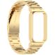 Ремешок Deexe Stainless Steel для Xiaomi Mi Smart Band 9 Active / Redmi Band 3 - Gold (372402F). Фото 3 из 13