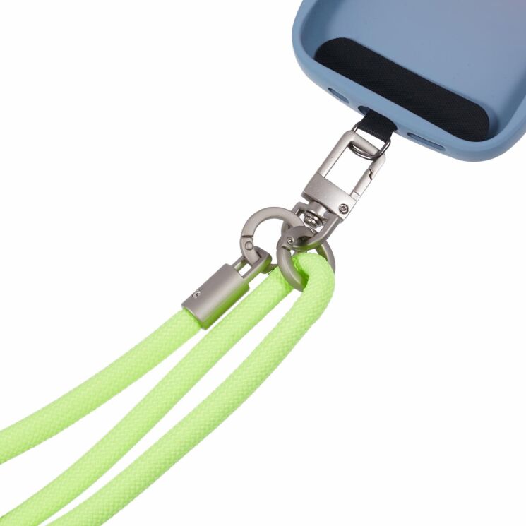 Ремінець для смартфона Deexe Crossbody Strap - Lime (983028G) Ремінець для смартфона Deexe Crossbody Strap - Lime: фото 3 з 5