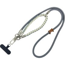 Ремешок для смартфона Deexe Woven Strap - Grey: фото 1 из 4