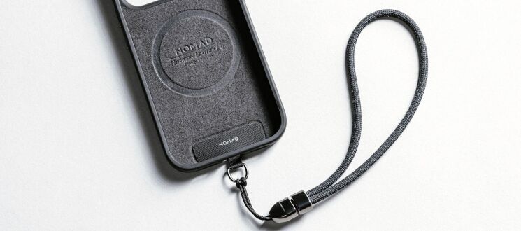 Ремешок для смартфона Nomad Wrist Strap Kevlar Carbide (NM011727858) - Black: фото 7 из 10