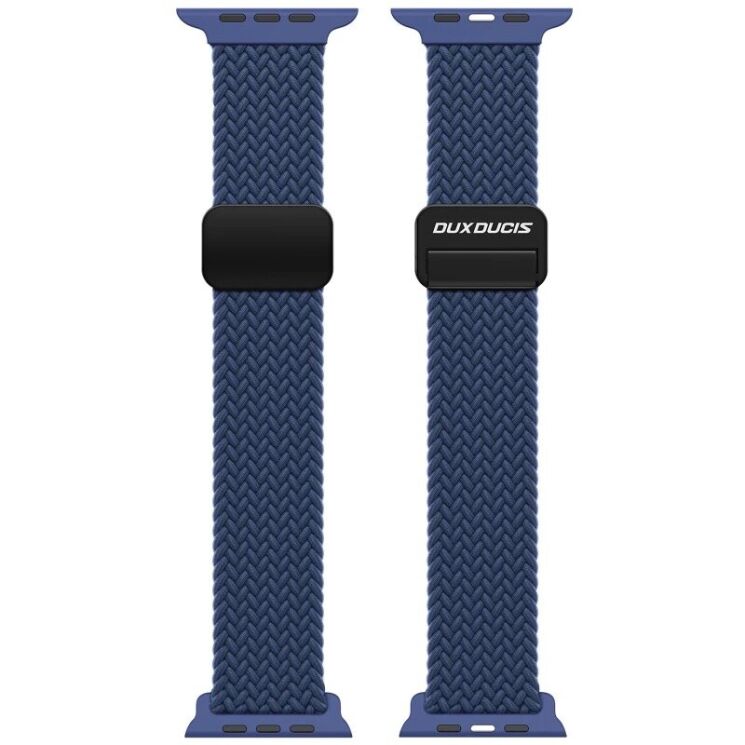 Ремешок DUX DUCIS Mixture Pro Series для Apple Watch 42 (Series 10) / 41 / 40 / SE 40 / 38 - Storm Blue: фото 2 из 7