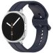 Ремешок KALEBOL Groove Design для Samsung Galaxy Watch 8 (40/44mm) / 8 Classic - Navy Blue (384143NB). Фото 2 из 5