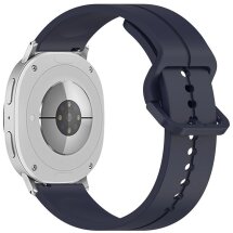 Ремешок KALEBOL Groove Design для Samsung Galaxy Watch 8 (40/44mm) / 8 Classic - Navy Blue: фото 1 из 5