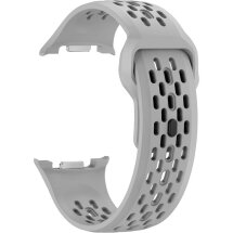 Ремінець KALEBOL Hole Design для Samsung Galaxy Watch 8 (40/44mm) / 8 Classic - Grey: фото 1 з 7
