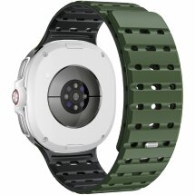 Ремінець Reframe Sport Band для Samsung Galaxy Watch 8 (40/44mm) / 8 Classic - Army Green / Black: фото 1 з 4