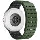 Ремешок Reframe Sport Band для Samsung Galaxy Watch 8 (40/44mm) / 8 Classic - Army Green / Black (384182GB). Фото 1 из 4