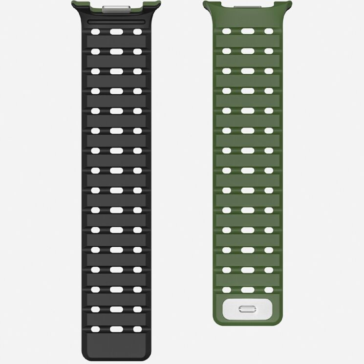 Ремешок Reframe Sport Band для Samsung Galaxy Watch 8 (40/44mm) / 8 Classic - Army Green / Black: фото 3 из 4