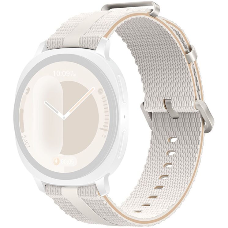 Ремінець Reframe Sport Linear для Samsung Galaxy Watch 8 (40/44mm) / 8 Classic - Starlight / Milk Tea: фото 1 з 5