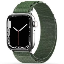Ремінець Tech-Protect Nylon Pro для Apple Watch 46 / 45 / 44 / SE 44 / 42 (Series 1-3) / Ultra / Ultra 2 - Military Green: фото 1 з 6