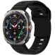 Ремешок Tech-Protect Silicone Line для Samsung Galaxy Watch Ultra (47mm) 5906302376438 - Black (358040B). Фото 1 из 4