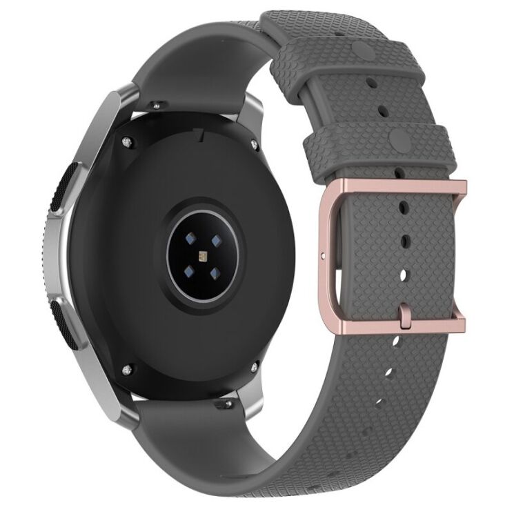 Ремешок UniCase Dot Pattern для Samsung Galaxy Watch 3 (45mm) - Grey: фото 1 из 5