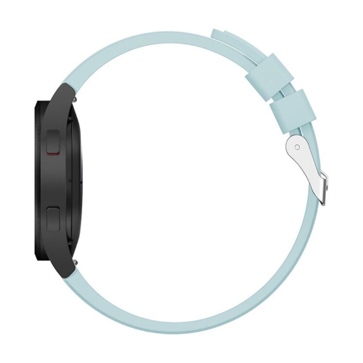 Ремешок UniCase Silicone Band для Samsung Galaxy Watch 4 Classic (46mm) / Watch 4 Classic (42mm) / Watch 4 (40mm) / Watch 4 (44mm) - Baby Blue: фото 4 из 7