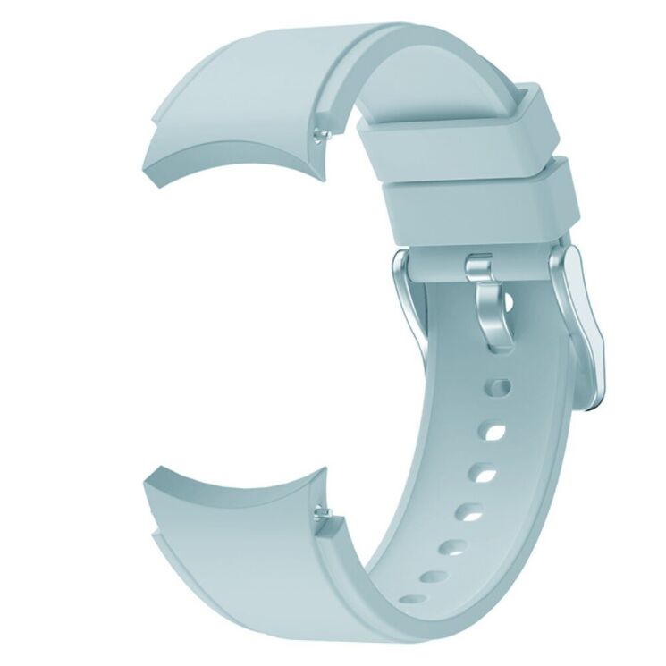 Ремешок UniCase Silicone Band для Samsung Galaxy Watch 4 Classic (46mm) / Watch 4 Classic (42mm) / Watch 4 (40mm) / Watch 4 (44mm) - Baby Blue: фото 3 из 7