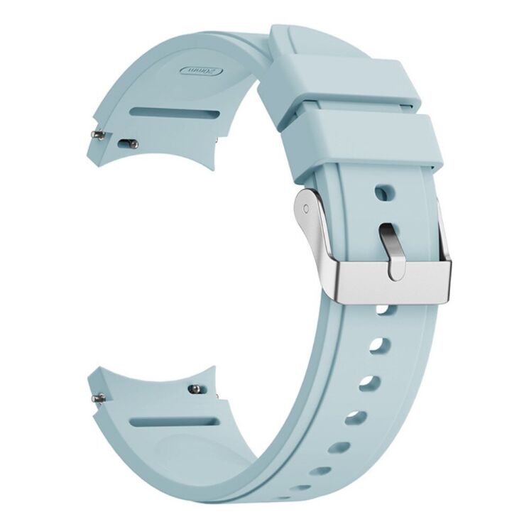 Ремешок UniCase Silicone Band для Samsung Galaxy Watch 4 Classic (46mm) / Watch 4 Classic (42mm) / Watch 4 (40mm) / Watch 4 (44mm) - Baby Blue: фото 1 из 7