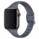 Ремінець UniCase Silicone Strap для Apple Watch 42 (Series 10) / 41 / 40 / SE 40 / 38 - Dark Grey (236207DH). Фото 1 з 5