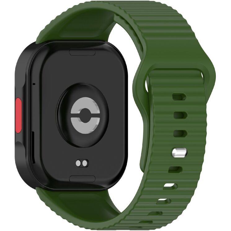 Ремешок UniCase Silicone Strap для Xiaomi Redmi Watch 6 / 6 Active / 6 Lite / 5 / 4 - Green: фото 1 из 8