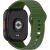Ремешок UniCase Silicone Strap для Xiaomi Redmi Watch 6 / 6 Active / 6 Lite / 5 / 4 - Green: фото 1 из 8