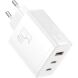 Мережевий зарядний пристрій Baseus Cube Pro 2C+U (65W) P10152301213-00 - White (960192W). Фото 4 з 23