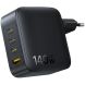 Мережевий зарядний пристрій Baseus EnerFill FH11 GaN 3C+U (140W) E0121J00 - Black (995690B). Фото 3 з 18