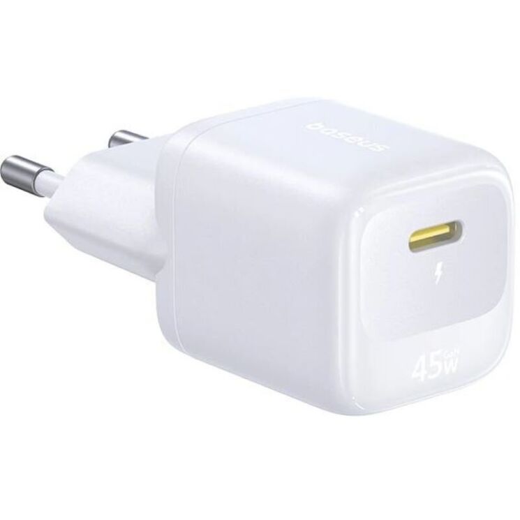Мережевий зарядний пристрій Baseus EnerFill FN22 (45W) E01233 - Moon White (995697W) Мережевий зарядний пристрій Baseus EnerFill FN22 (45W) E01233 - Moon White: фото 3 з 13