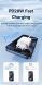 Мережевий зарядний пристрій USAMS US-CC226 T65 PD20W - White (960150W). Фото 4 з 11