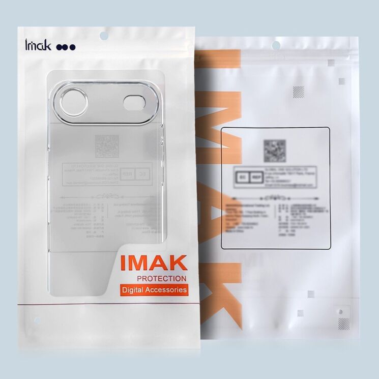 Силіконовий (TPU) чохол IMAK UX-5 Series для Xiaomi Poco F8 Ultra - Transparent: фото 7 з 7