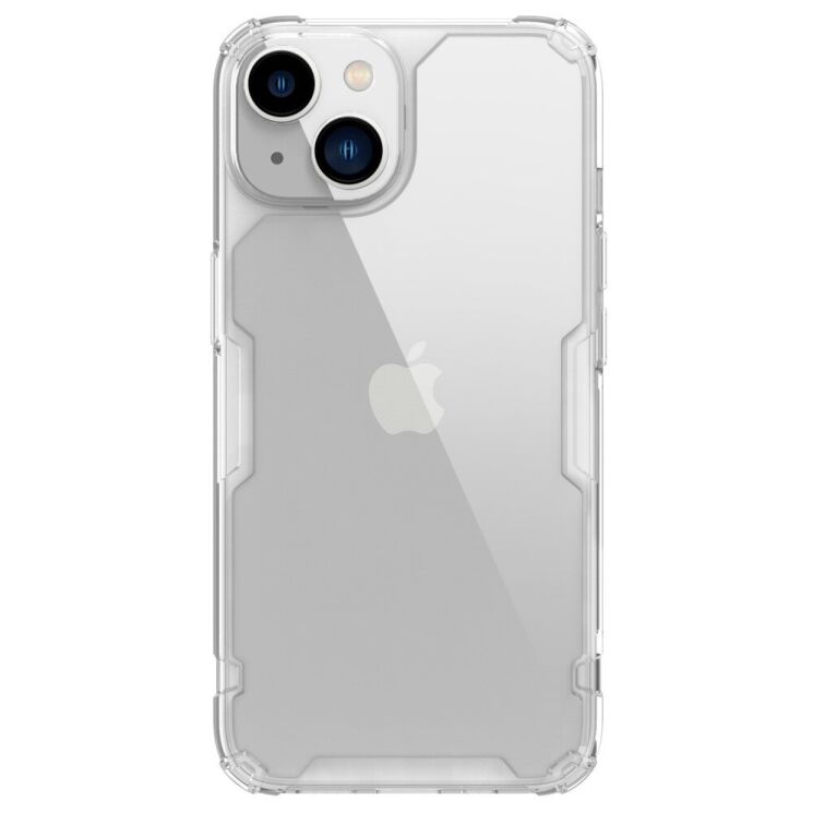 Силиконовый чехол NILLKIN Nature TPU Pro для Apple iPhone 14 - Transparent: фото 1 из 15