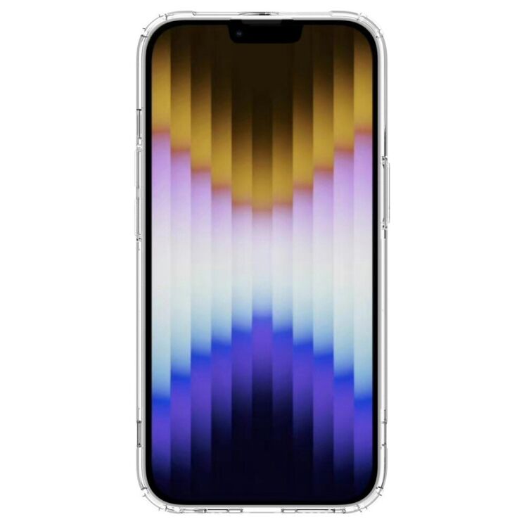Силиконовый чехол NILLKIN Nature TPU Pro для Apple iPhone 14 - Transparent: фото 2 из 15