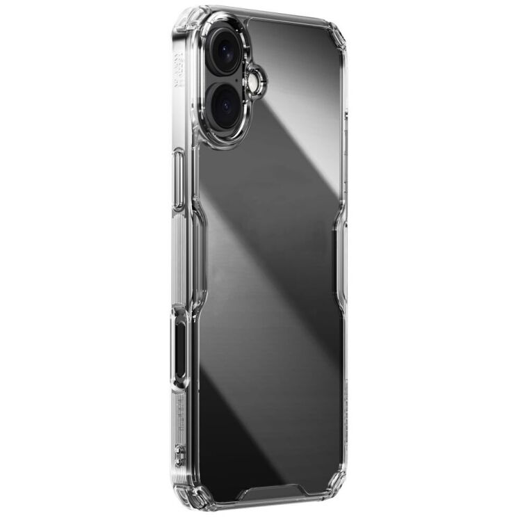 Силиконовый чехол NILLKIN Nature TPU Pro для Apple iPhone 16 - Transparent: фото 3 из 13