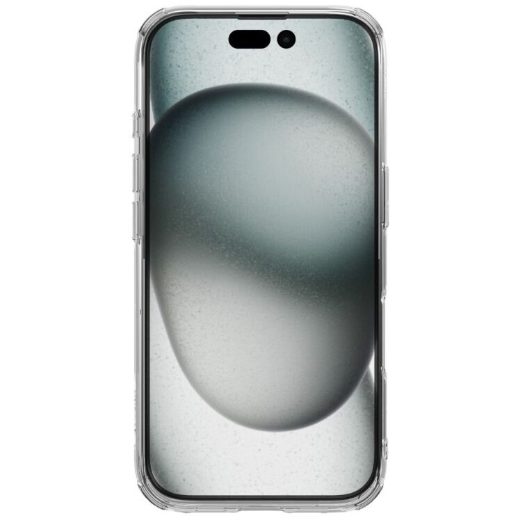 Силиконовый чехол NILLKIN Nature TPU Pro для Apple iPhone 16 - Transparent: фото 4 из 13