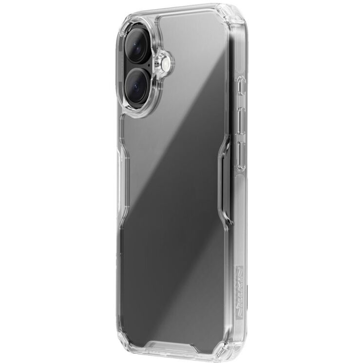 Силиконовый чехол NILLKIN Nature TPU Pro для Apple iPhone 16 - Transparent: фото 2 из 13