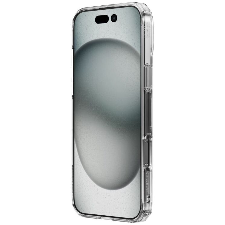 Силиконовый чехол NILLKIN Nature TPU Pro для Apple iPhone 16 - Transparent: фото 5 из 13