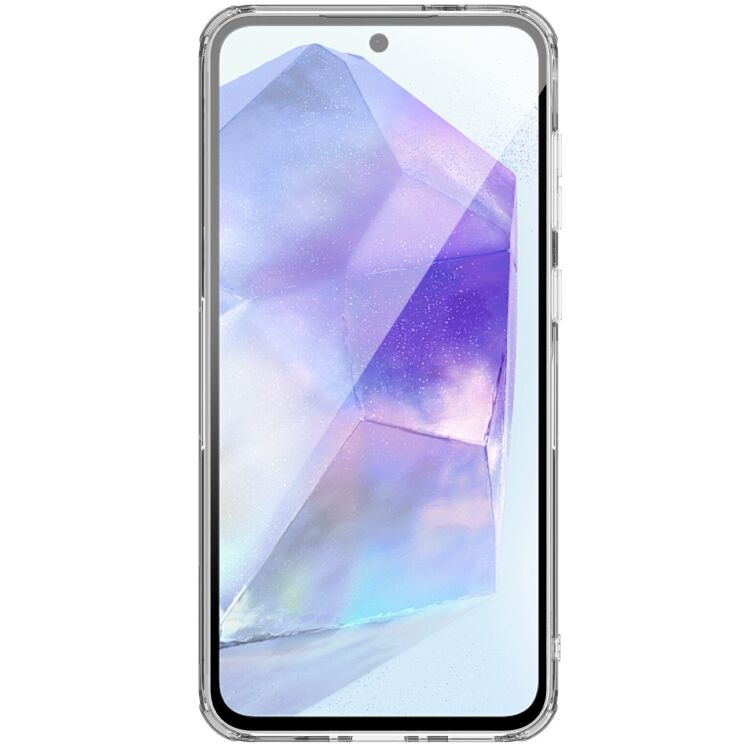 Силиконовый чехол NILLKIN Nature TPU Pro для Samsung Galaxy A57 (A576) - Transparent: фото 3 из 15