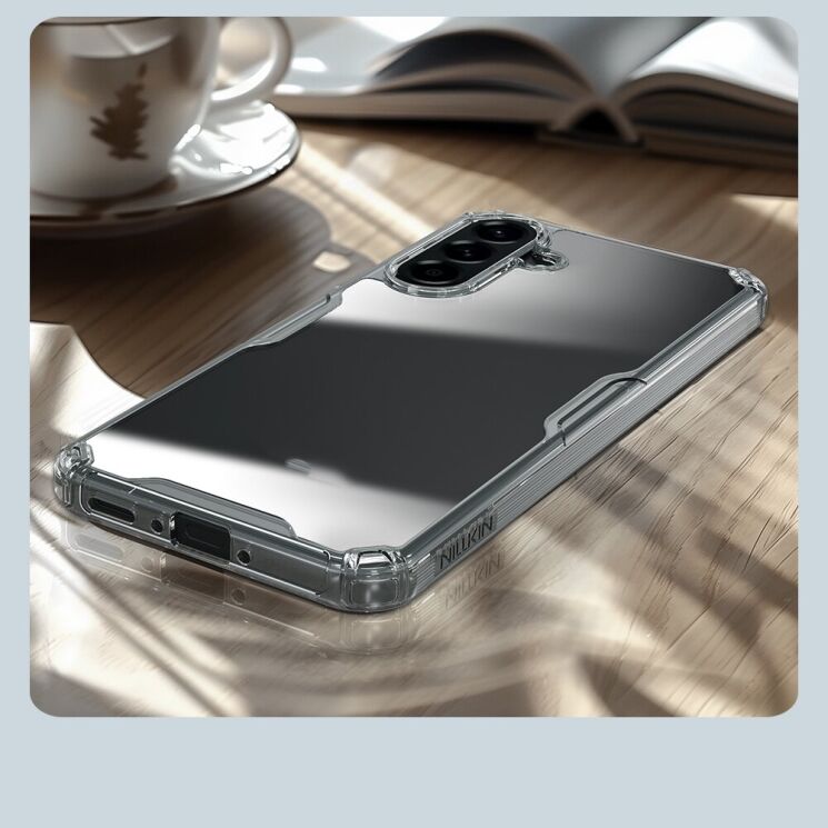 Силиконовый чехол NILLKIN Nature TPU Pro для Samsung Galaxy A57 (A576) - Transparent: фото 8 из 15