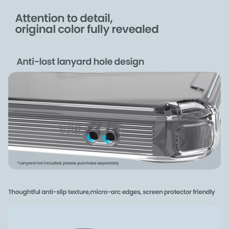 Силиконовый чехол NILLKIN Nature TPU Pro для Samsung Galaxy A57 (A576) - Transparent: фото 12 из 15